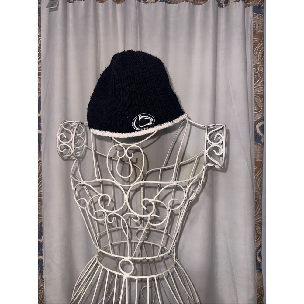 Nice Unisex 47 Brand Penn State Knit Hat Navy With White Good Vintage Condition